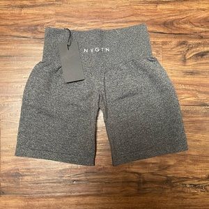NVGTN black speckled pro shorts
